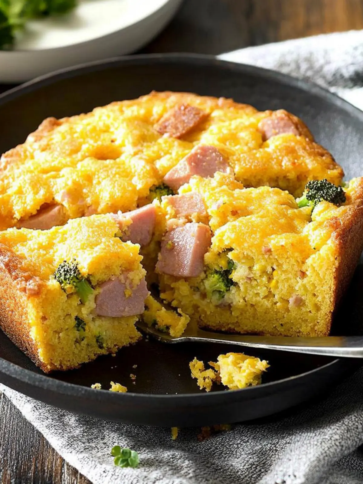 Savory Ham and Broccoli Cornbread for Cozy Family Meals 2 Ham and Broccoli Cornbread
