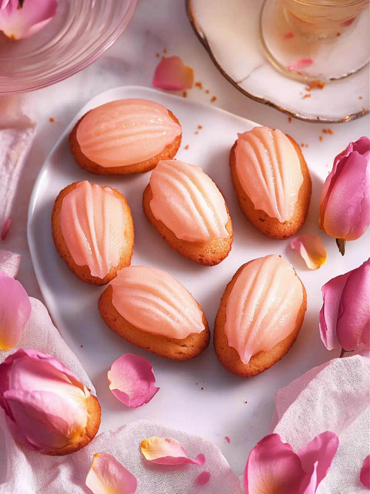 Deliciously Fluffy Rose Madeleines to Brighten Your Day 3 Rose Madeleines