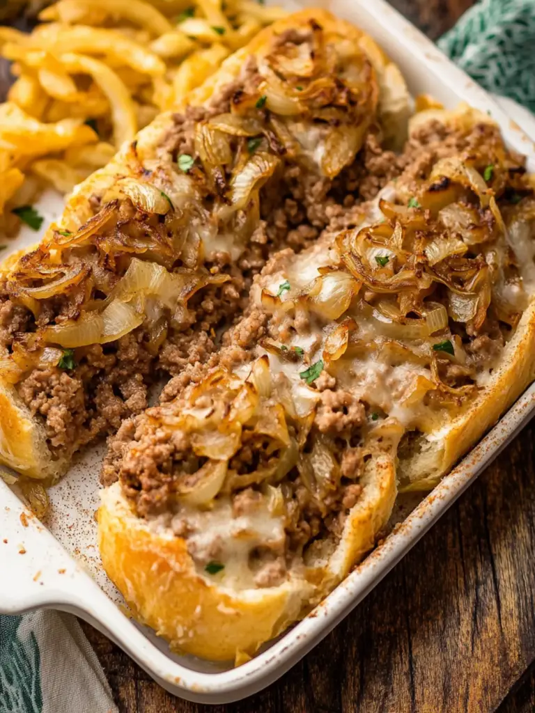 French Onion Ground Beef