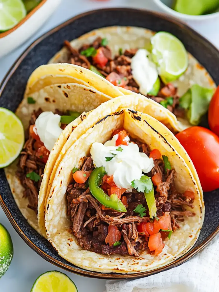 Slow Cooker Beef Tacos