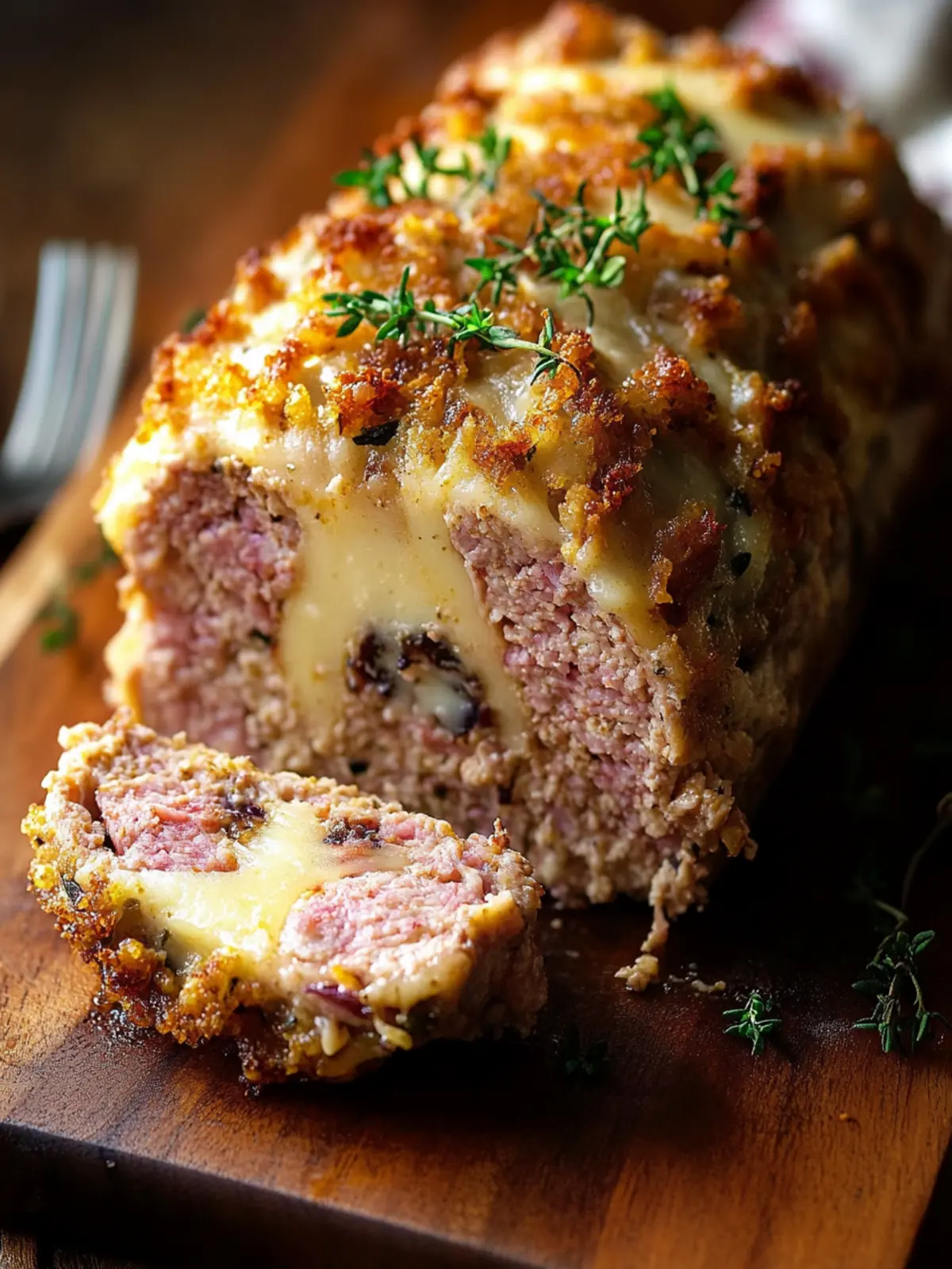Chicken Cordon Bleu Meatloaf: A Twist on Comfort Food Classic 3 Chicken Cordon Bleu Meatloaf