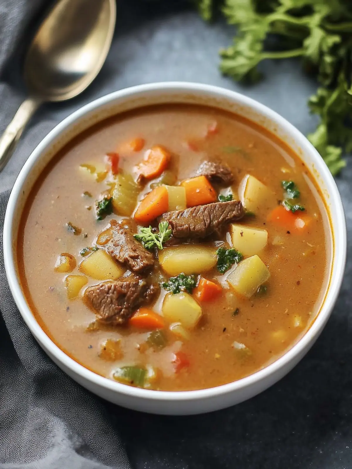 Hearty Beef Vegetable Soup for Cozy Nights In 2 Beef Vegetable Soup