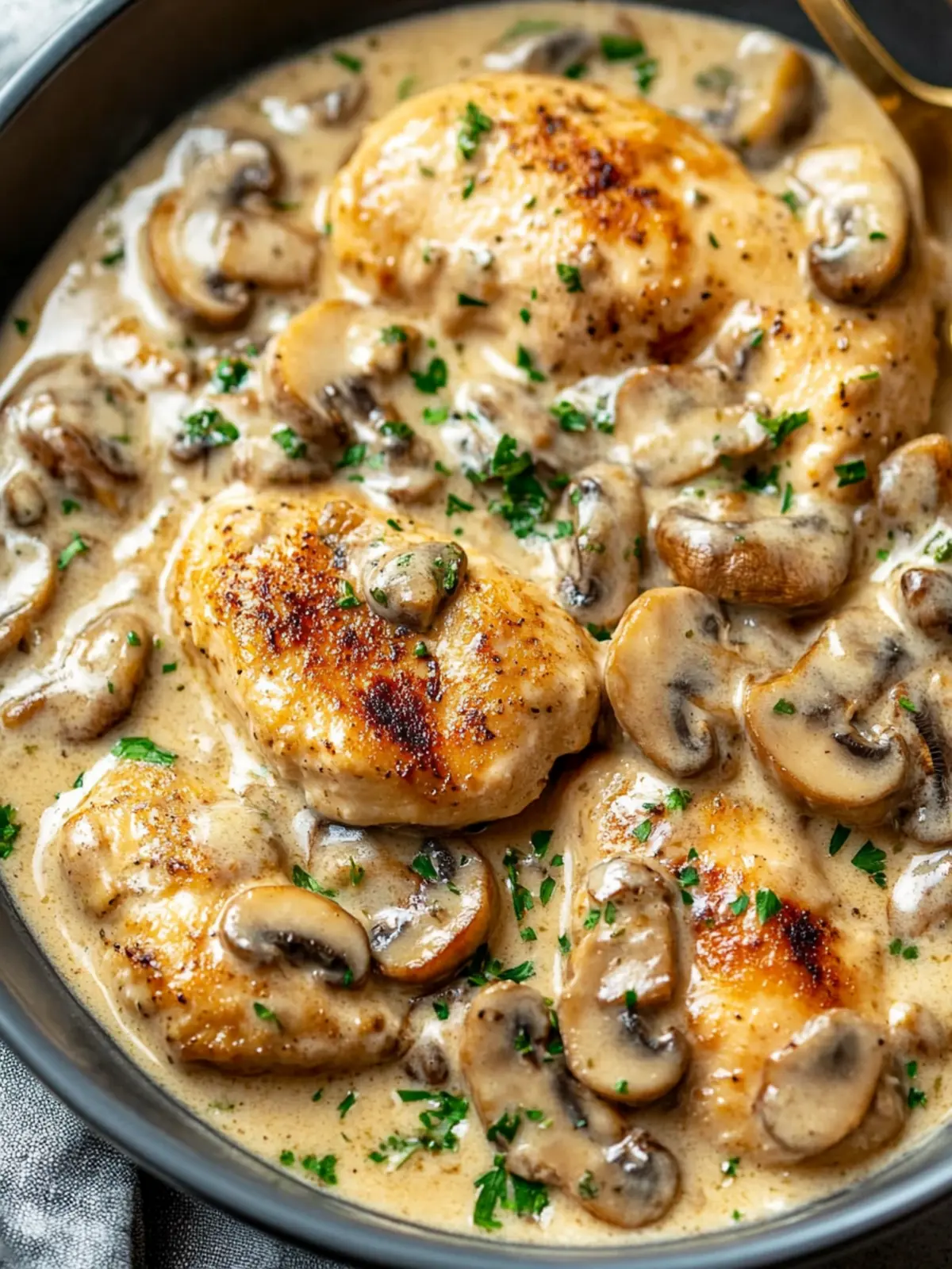 Creamy Mushroom Chicken