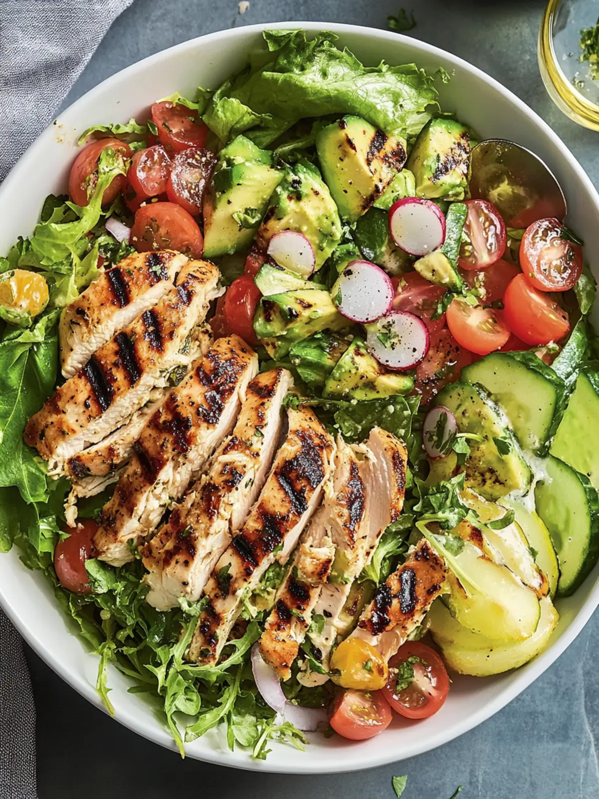 Zesty Grilled Chicken Salad That Beats Fast Food Every Time 2 Grilled Chicken Salad
