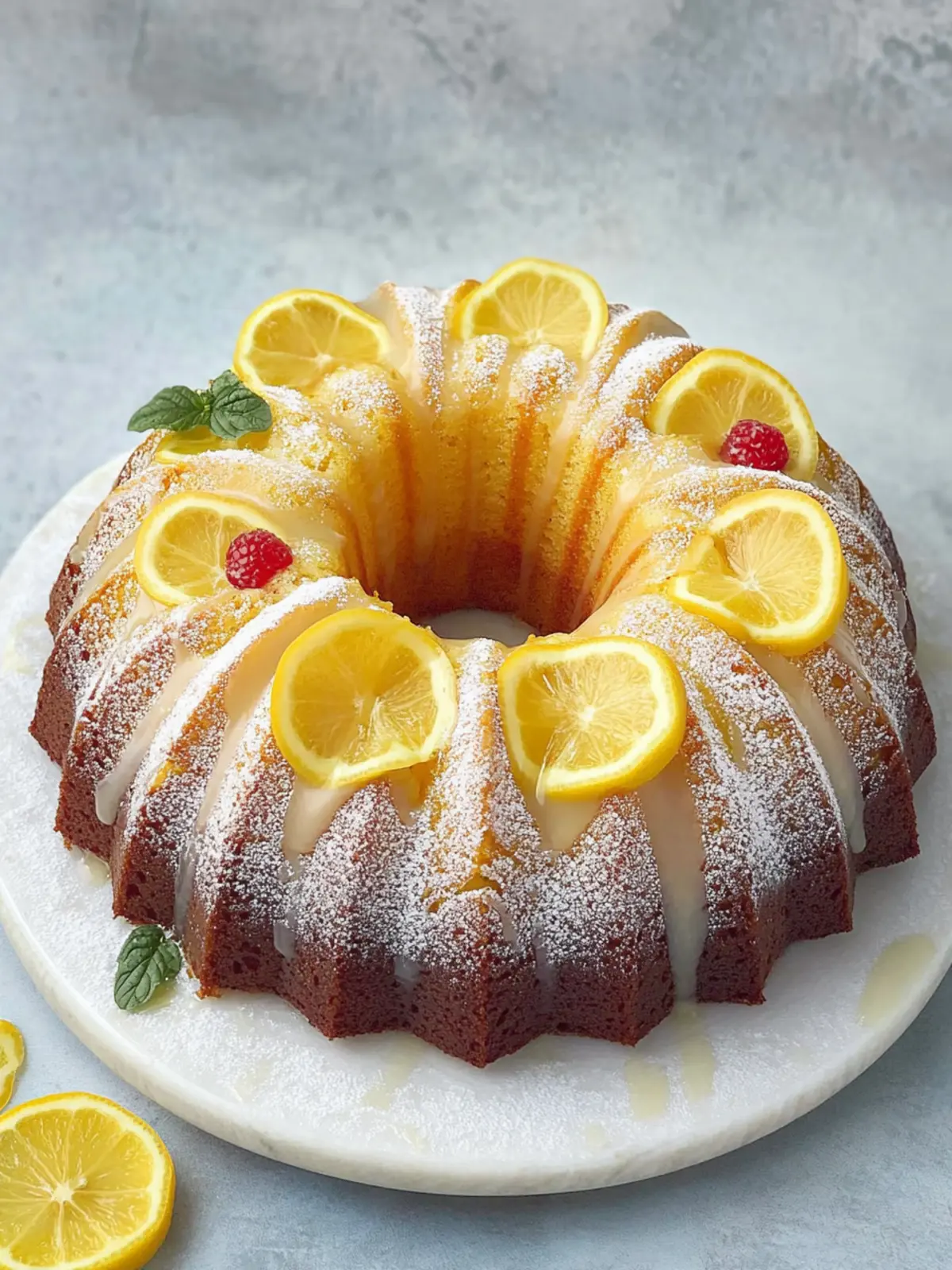 Zesty Lemonade Bundt Cake That'll Brighten Your Day 3 Lemonade Bundt cake