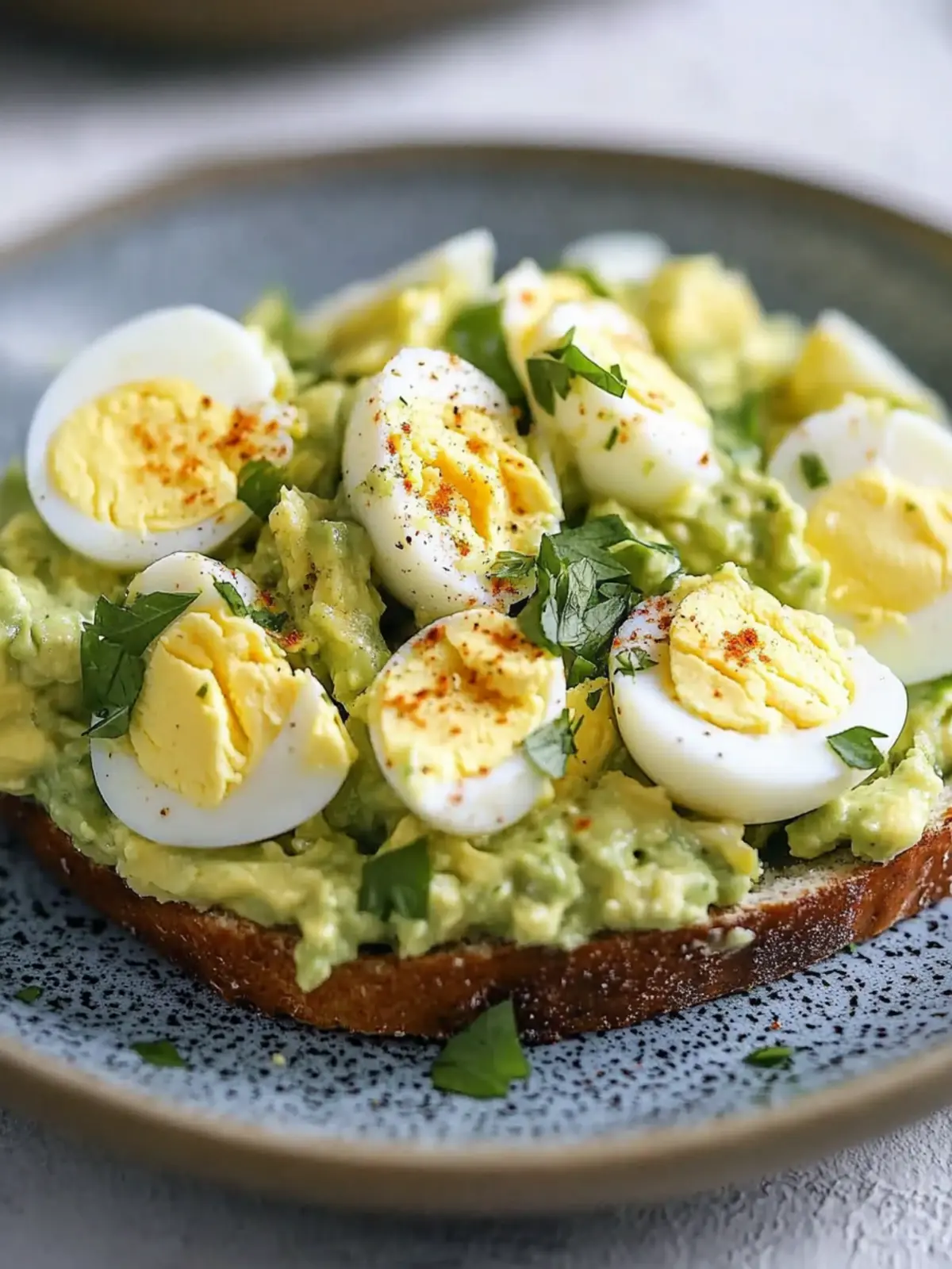 Zesty Avocado Egg Salad