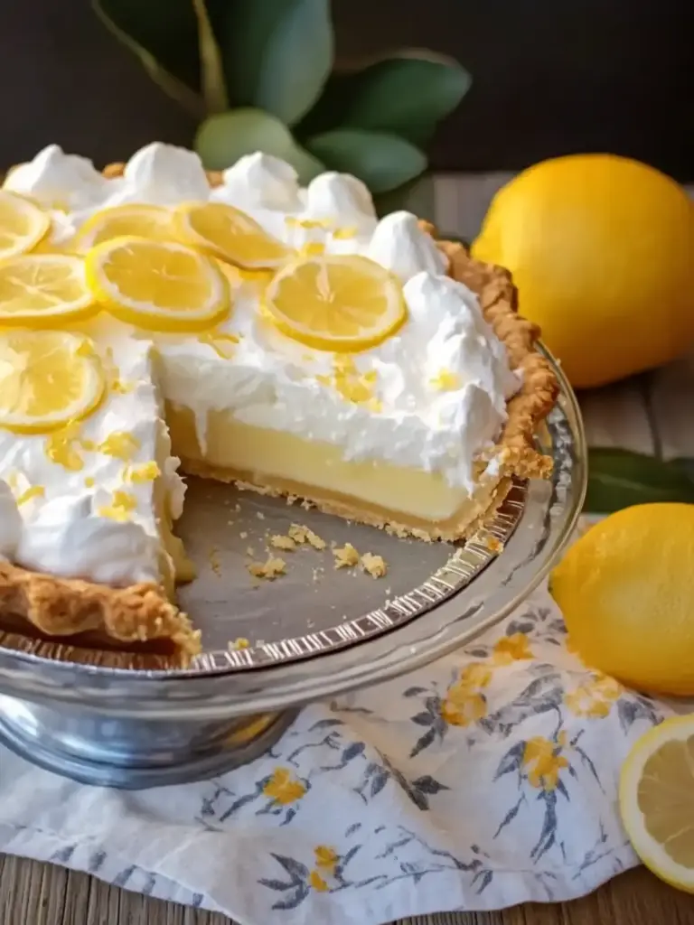 Lemon Chiffon Pie