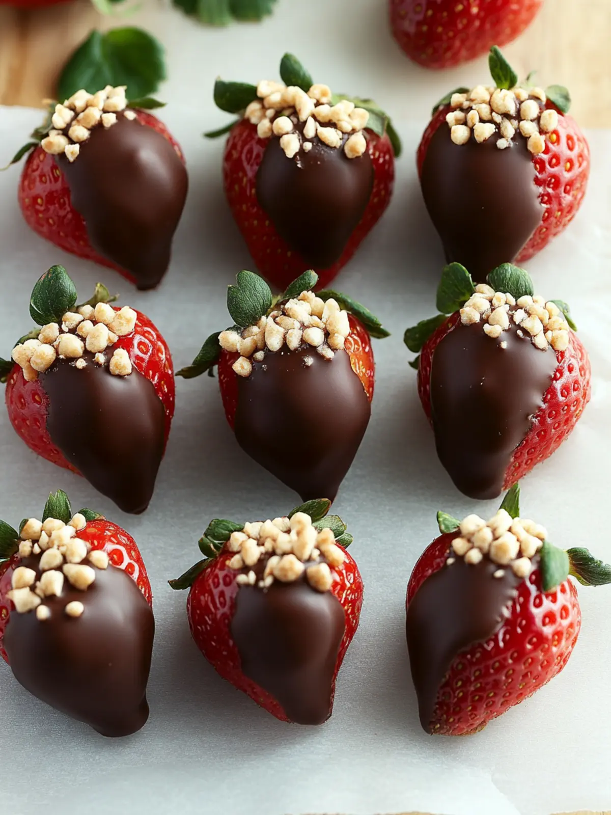 Irresistibly Sweet Chocolate-Dipped Strawberries Recipe 3 Chocolate-Dipped Strawberries