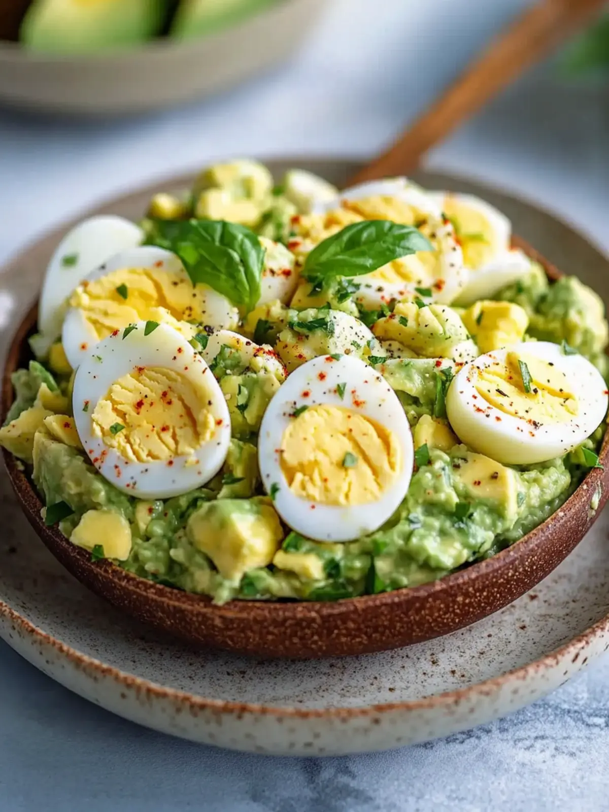 Zesty Avocado Egg Salad That Will Brighten Your Day 2 Zesty Avocado Egg Salad