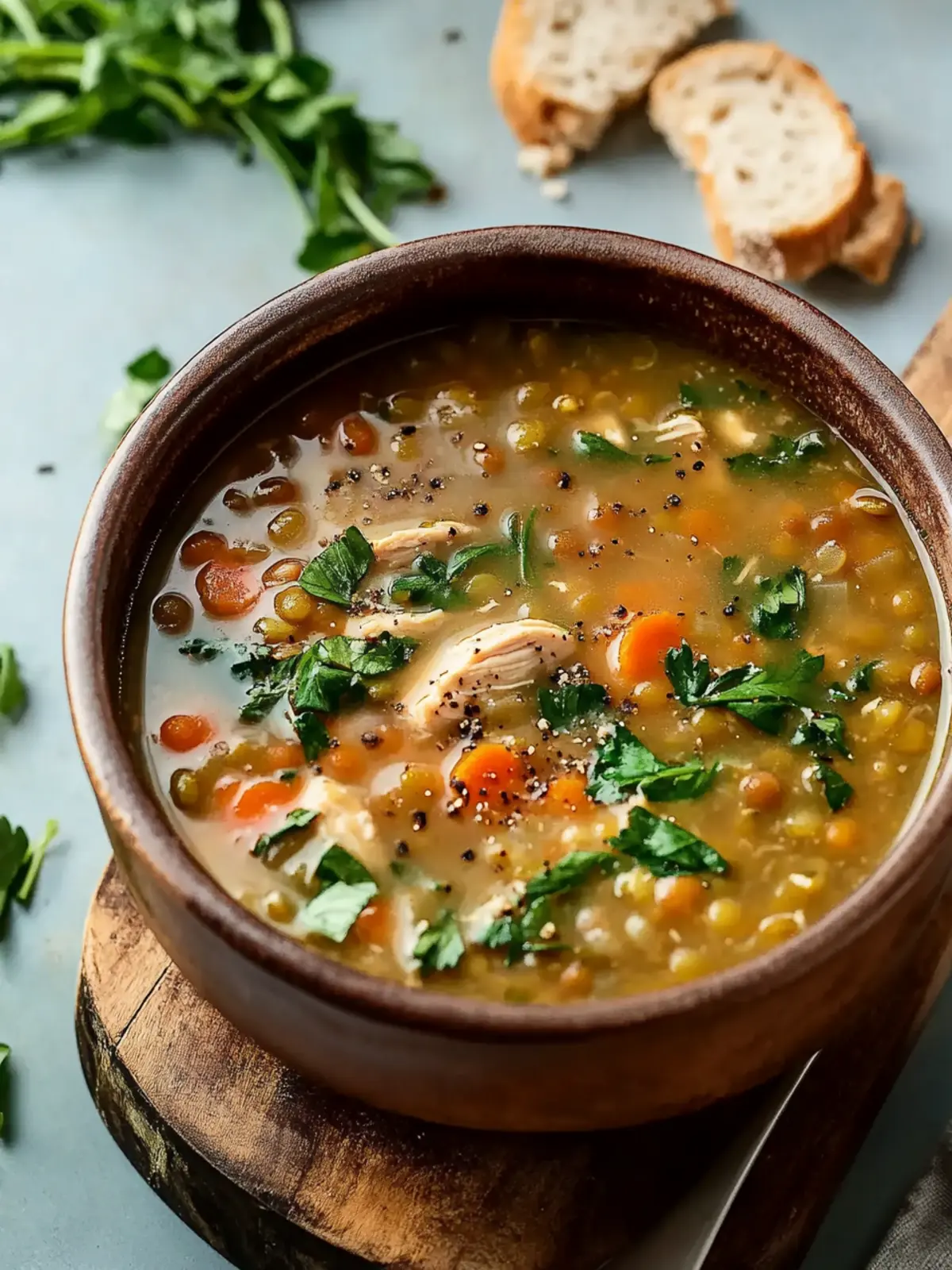 Chicken Lentil Soup