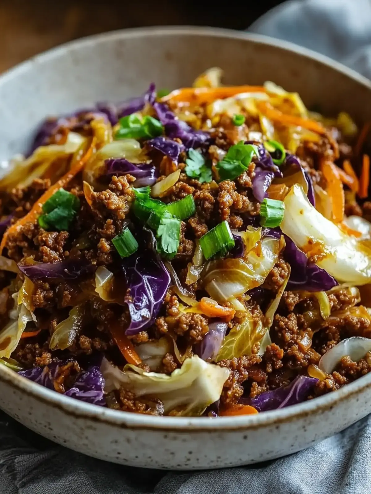 Mongolian Ground Beef Cabbage in Just 30 Minutes Flat 2 Mongolian Ground Beef Cabbage