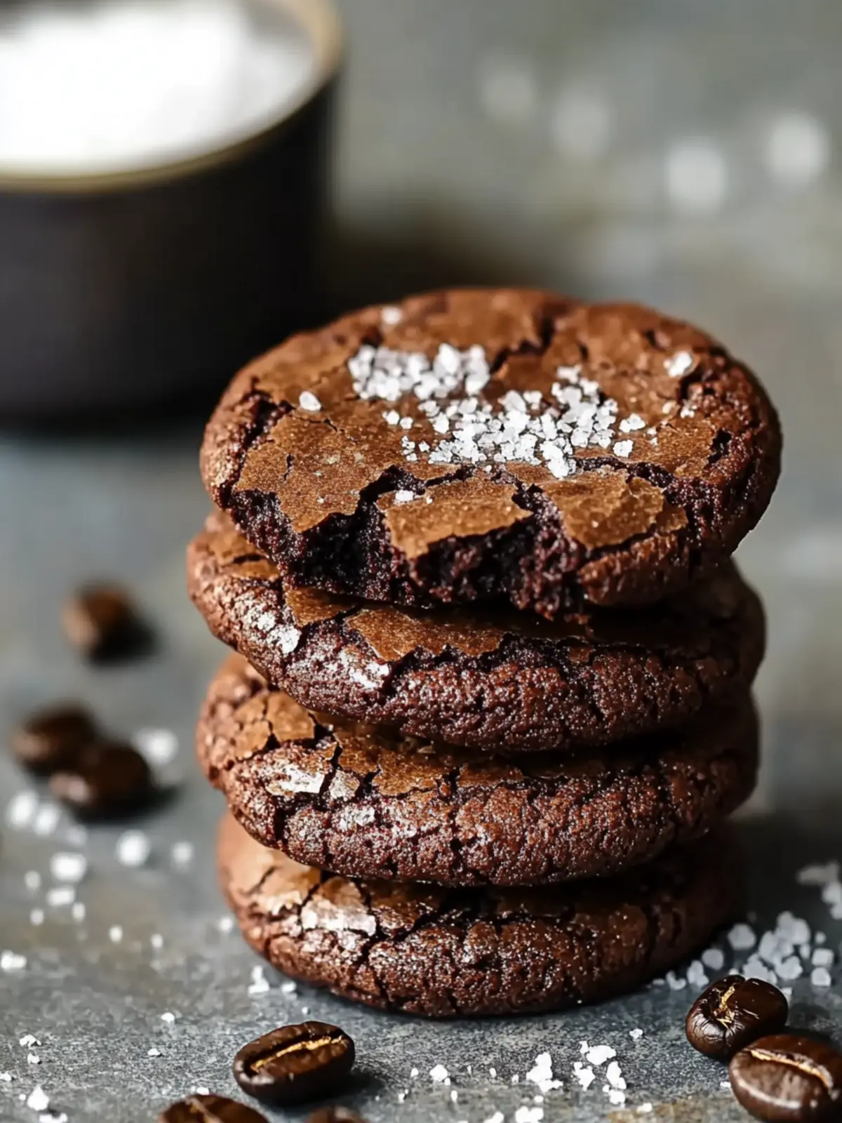Irresistible Salted Espresso Brownie Cookies You’ll Crave Daily 2 Salted Espresso Brownie Cookies