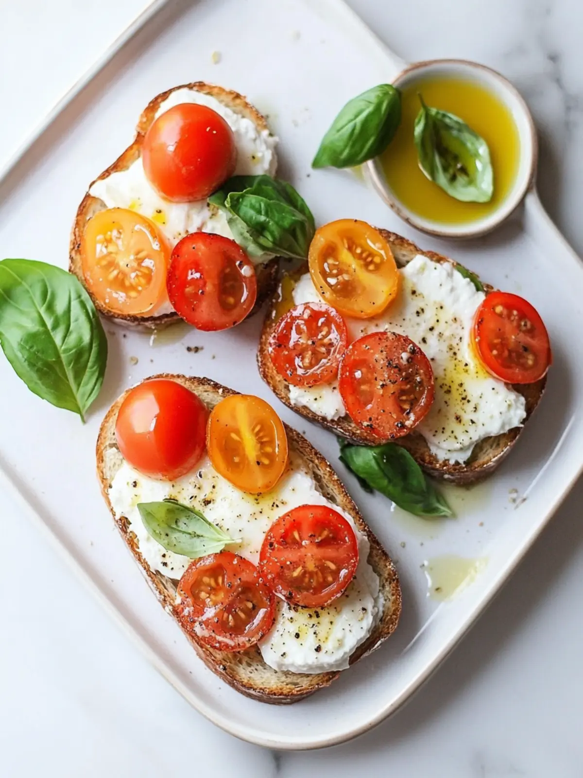 Healthy Caprese Toast: A Fresh Twist on Comfort Food 3 Healthy Caprese Toast