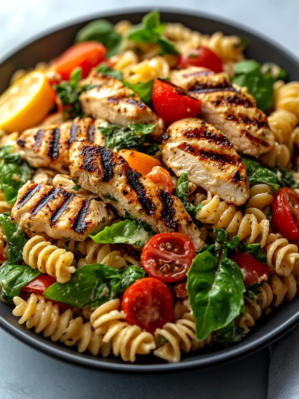 Delicious Grilled Chicken Pasta Salad for Fresh Summer Bites 4 Grilled Chicken Pasta Salad
