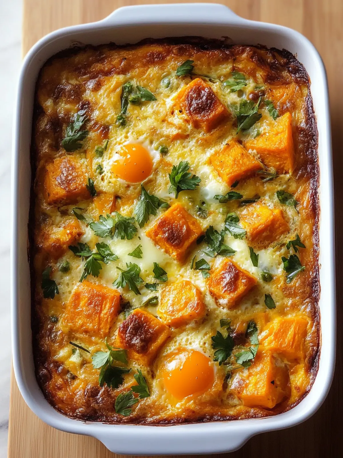 Nutritious Sweet Potato Egg Casserole for Busy Mornings 4 Sweet Potato Egg Casserole