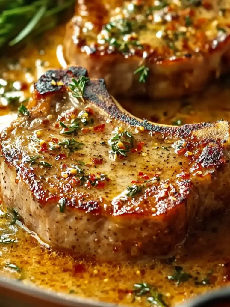 Garlic Marry Me Pork Chops