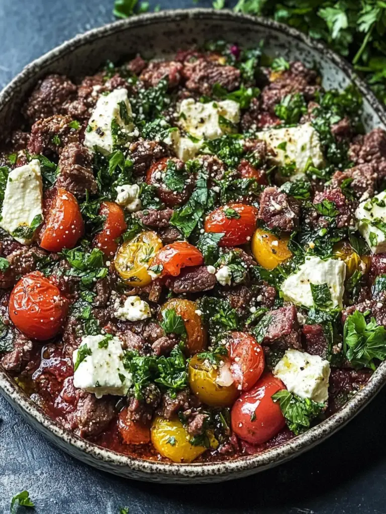 Greek Beef