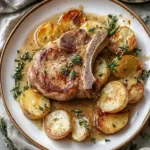 Savory Pork Chops and Scalloped Potatoes in One Pan 10 Pork Chops and Scalloped Potatoes