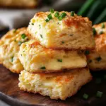 Cheese and Chive Scones: Fluffy Bites of Comfort Delight 6 Cheese and Chive Scones