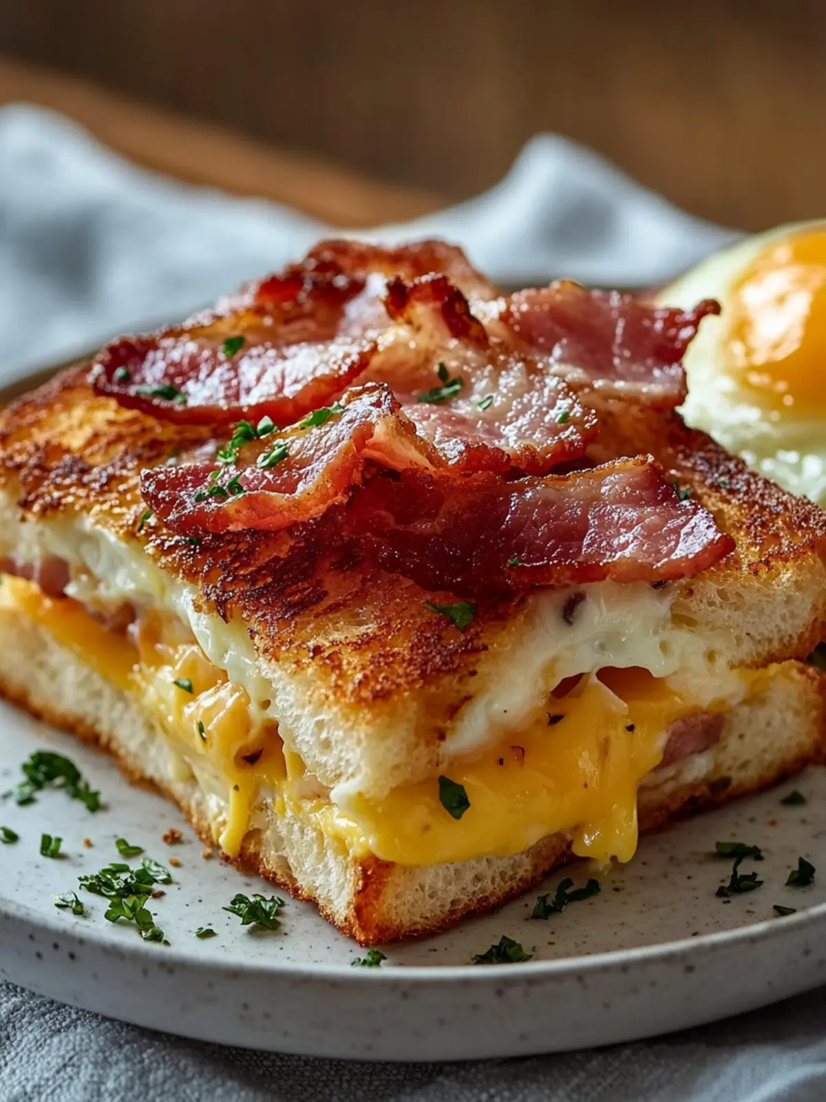 Bacon Egg and Cheese Breakfast Casserole for Easy Mornings 3 Bacon Egg and Cheese Breakfast
