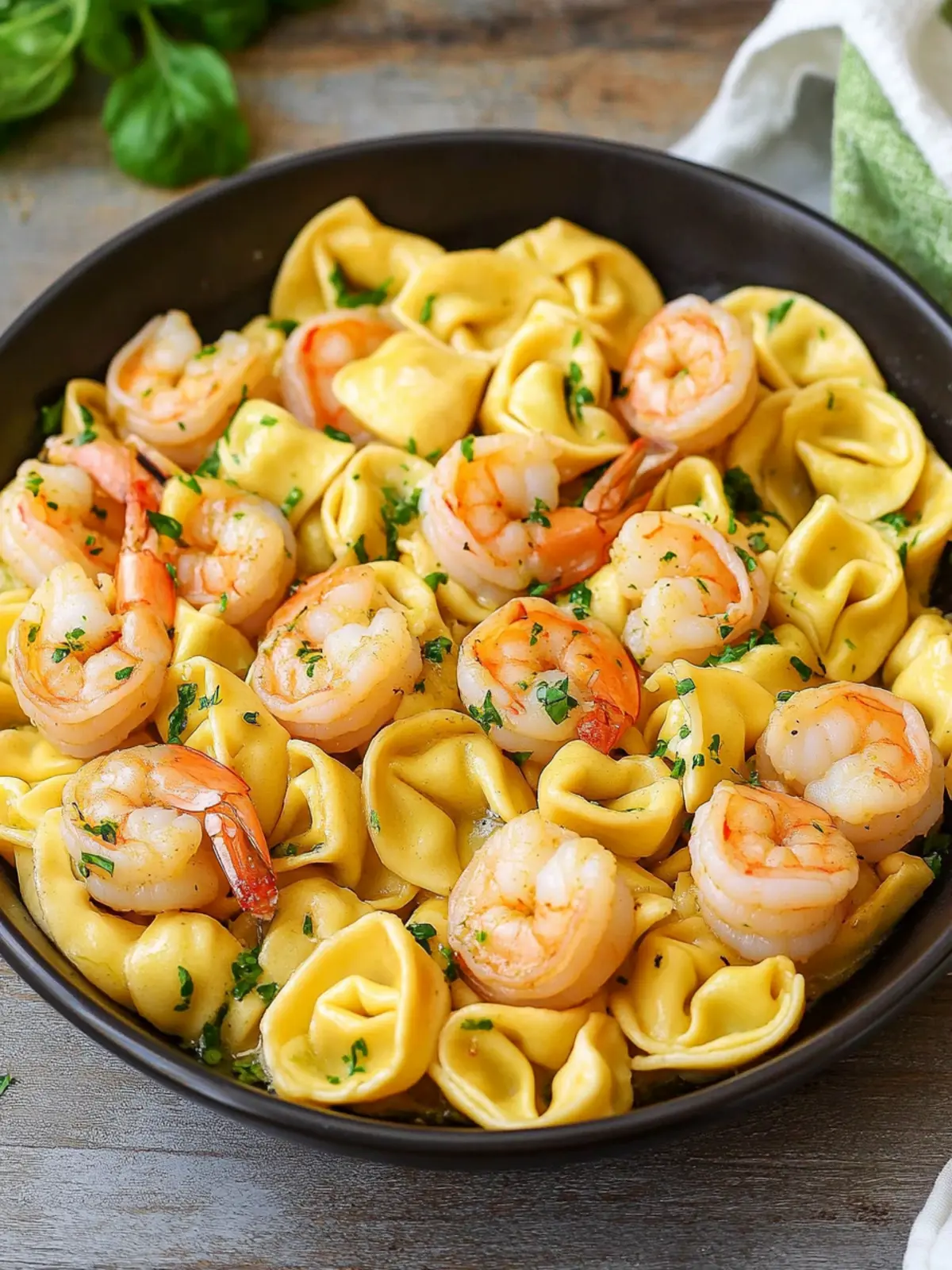 Garlic Shrimp Tortellini: A Flavor-Packed Dinner Delight 3 Garlic Shrimp Tortellini