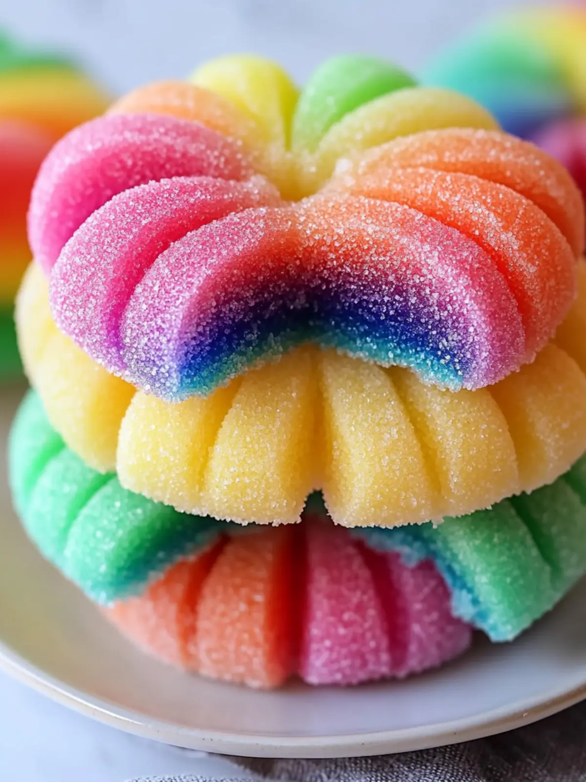 Rainbow Jello Sugar Cookies That Spark Joy in Every Bite 3 Rainbow Jello Sugar Cookies