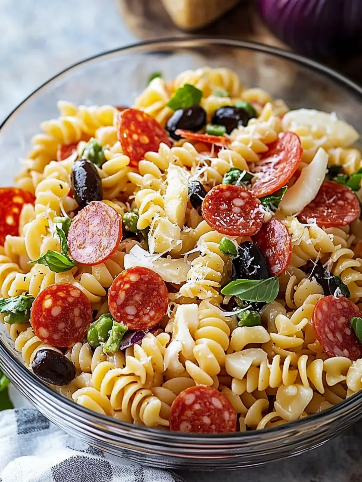 Zesty Pepperoni Pasta Salad for Your Next Gathering 4 Pepperoni Pasta Salad