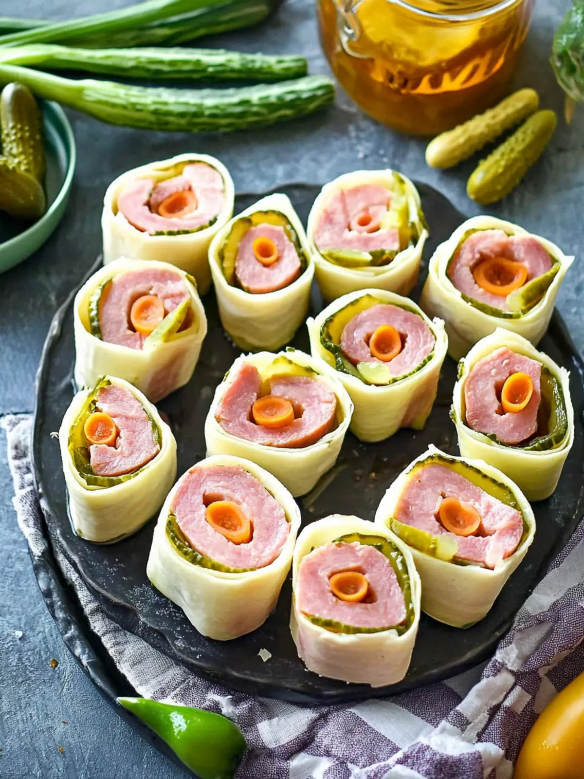 Ham Pickle Roll Ups: A Quick and Zesty Snack Idea 5 Ham Pickle Roll Ups