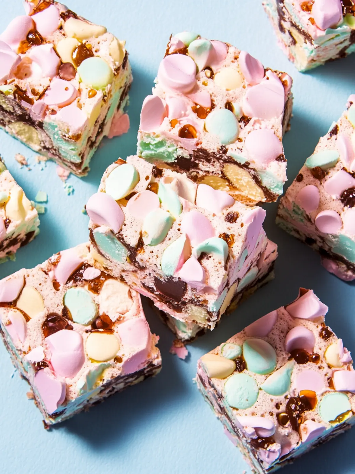 Irresistible Confetti Squares: A Sweet Marshmallow Dream 2 Confetti Squares