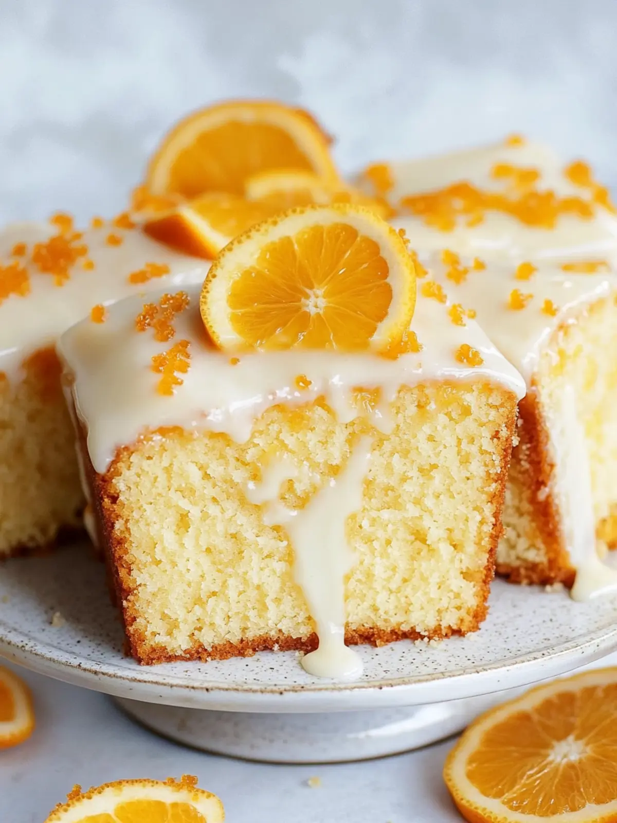 Zesty Orange Drizzle Traybake Cake to Brighten Your Day 3 Orange Drizzle Traybake Cake