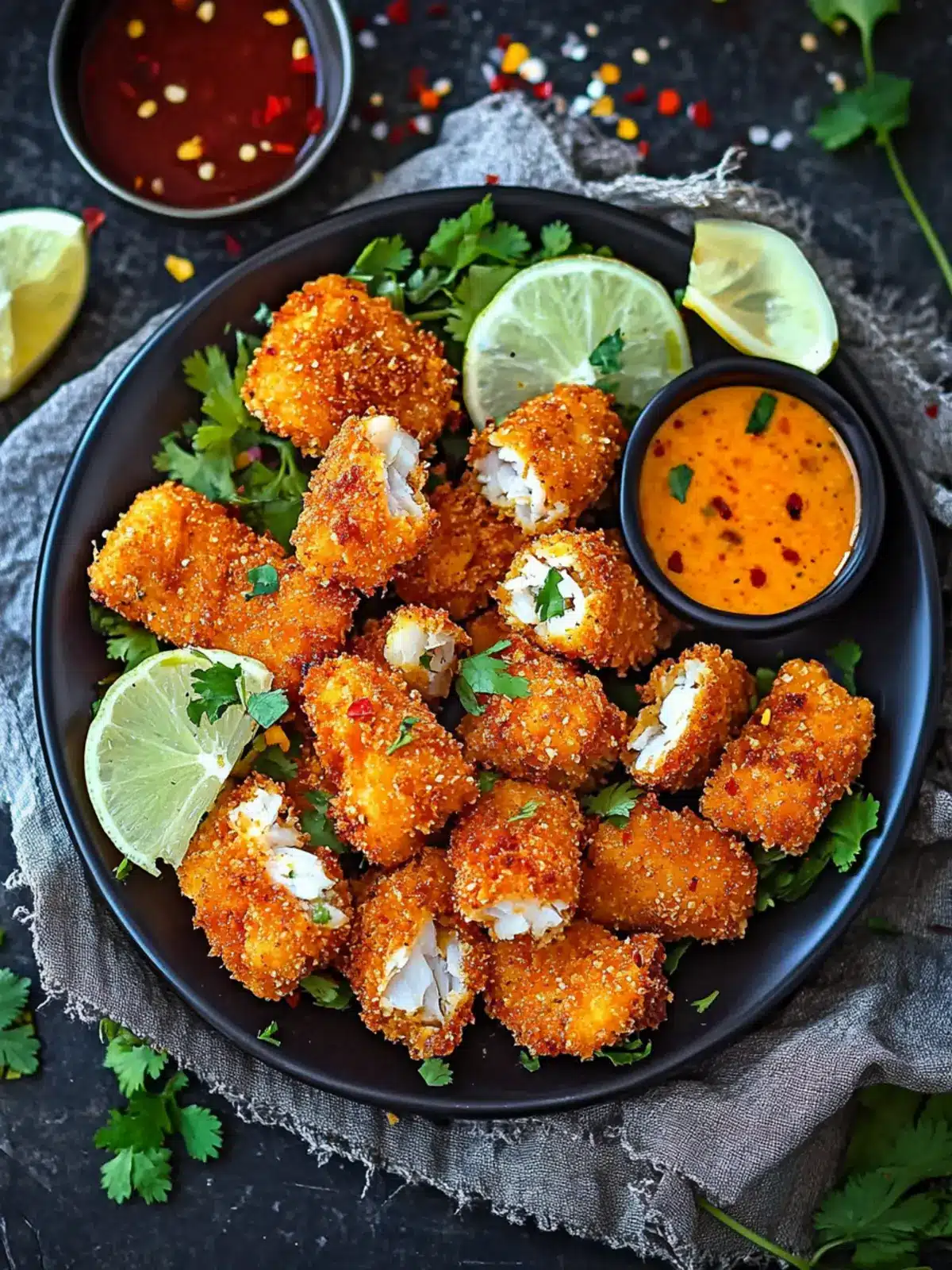 Crispy Spicy Fish Nuggets That Make Snacking a Breeze 2 Spicy Fish Nuggets