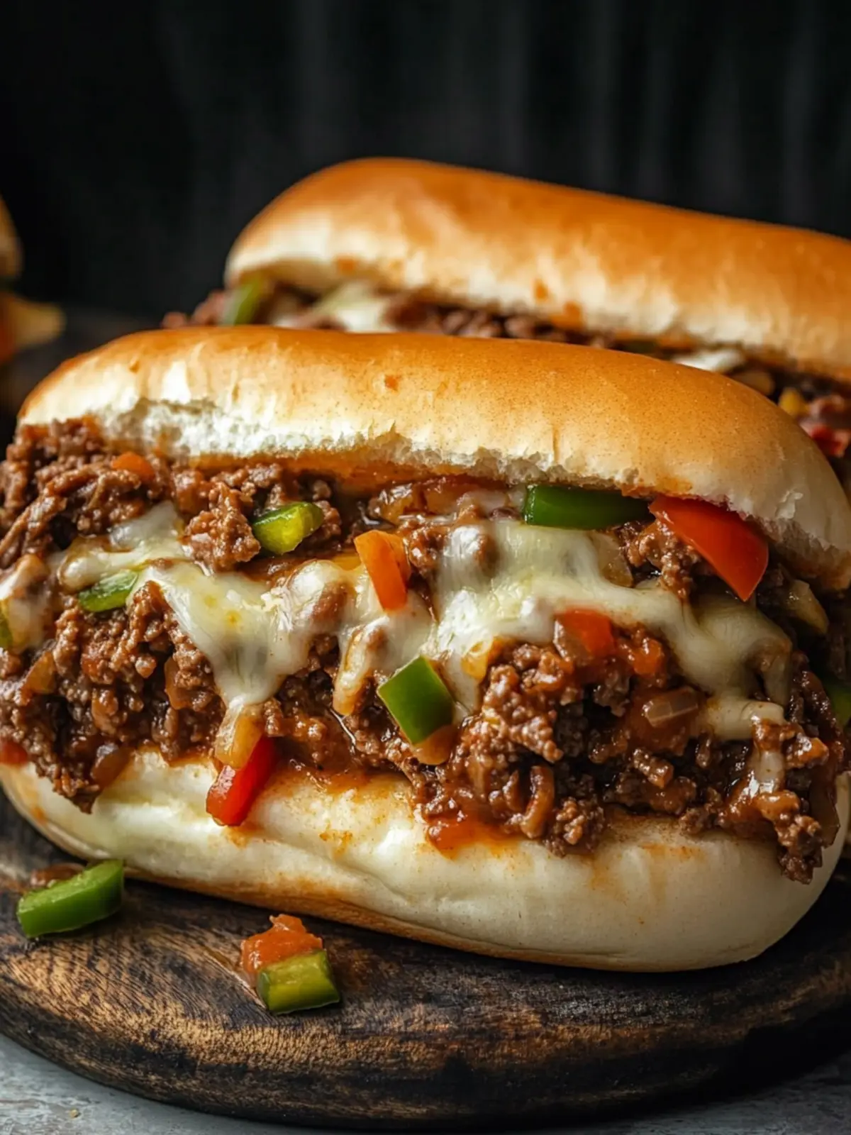 Savory Philly Cheesesteak Sloppy Joes for Dinner Bliss 5 Philly Cheesesteak Sloppy Joes