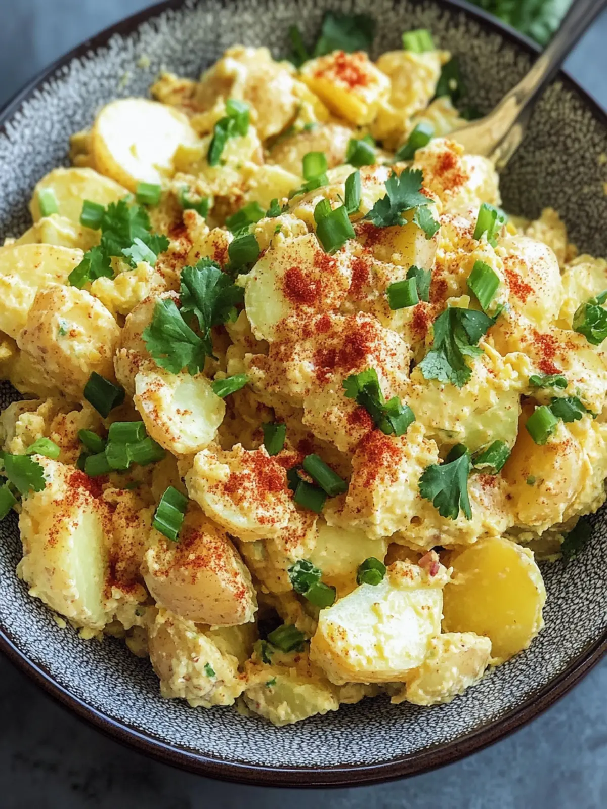 Curried Potato Salad with a Caribbean Twist for Summer Bliss 2 Curried Potato Salad