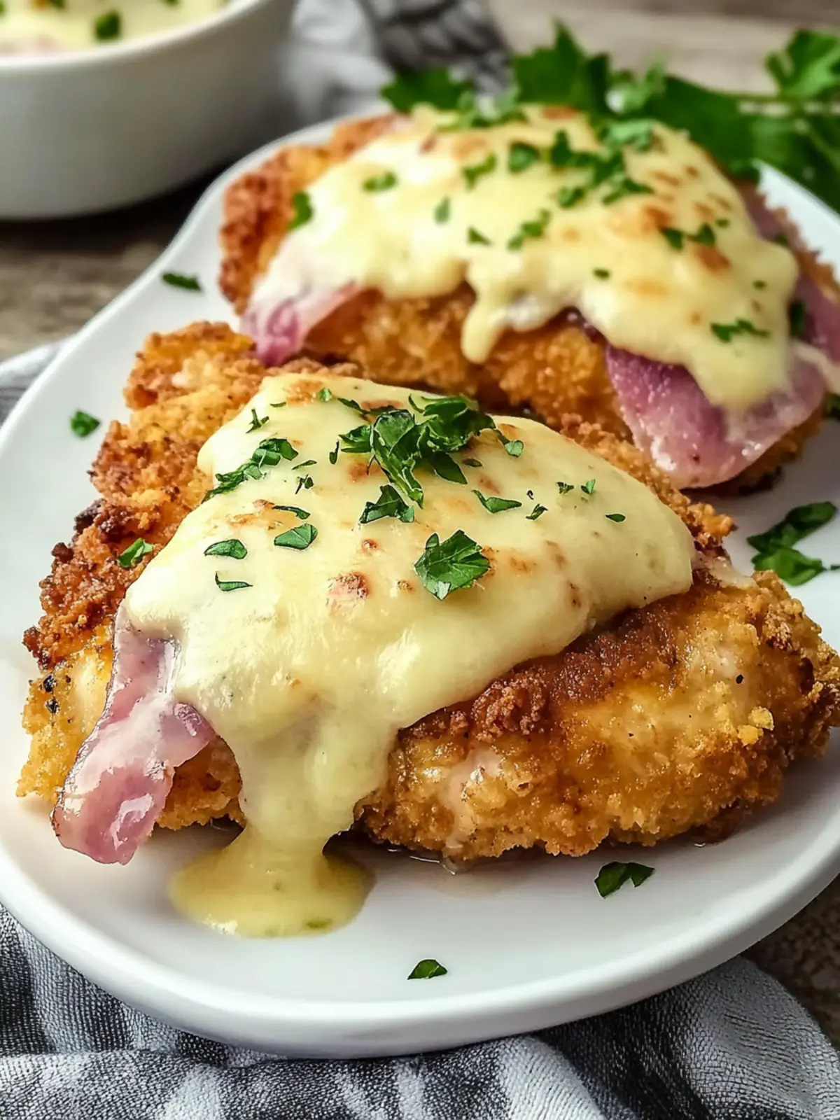Air Fryer Chicken Cordon Bleu: Quick, Crispy, and Irresistible! 3 Air Fryer Chicken Cordon Bleu