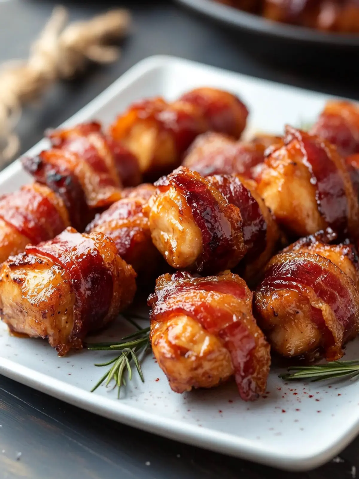 Kickin’ Bacon Wrapped Chicken Bites That Will Wow Your Guests 4 Kickin’ Bacon Wrapped Chicken Bites