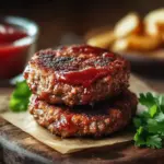 Savory Meatloaf Patties with Sweet Caramelized Glaze 7 Meatloaf Patties