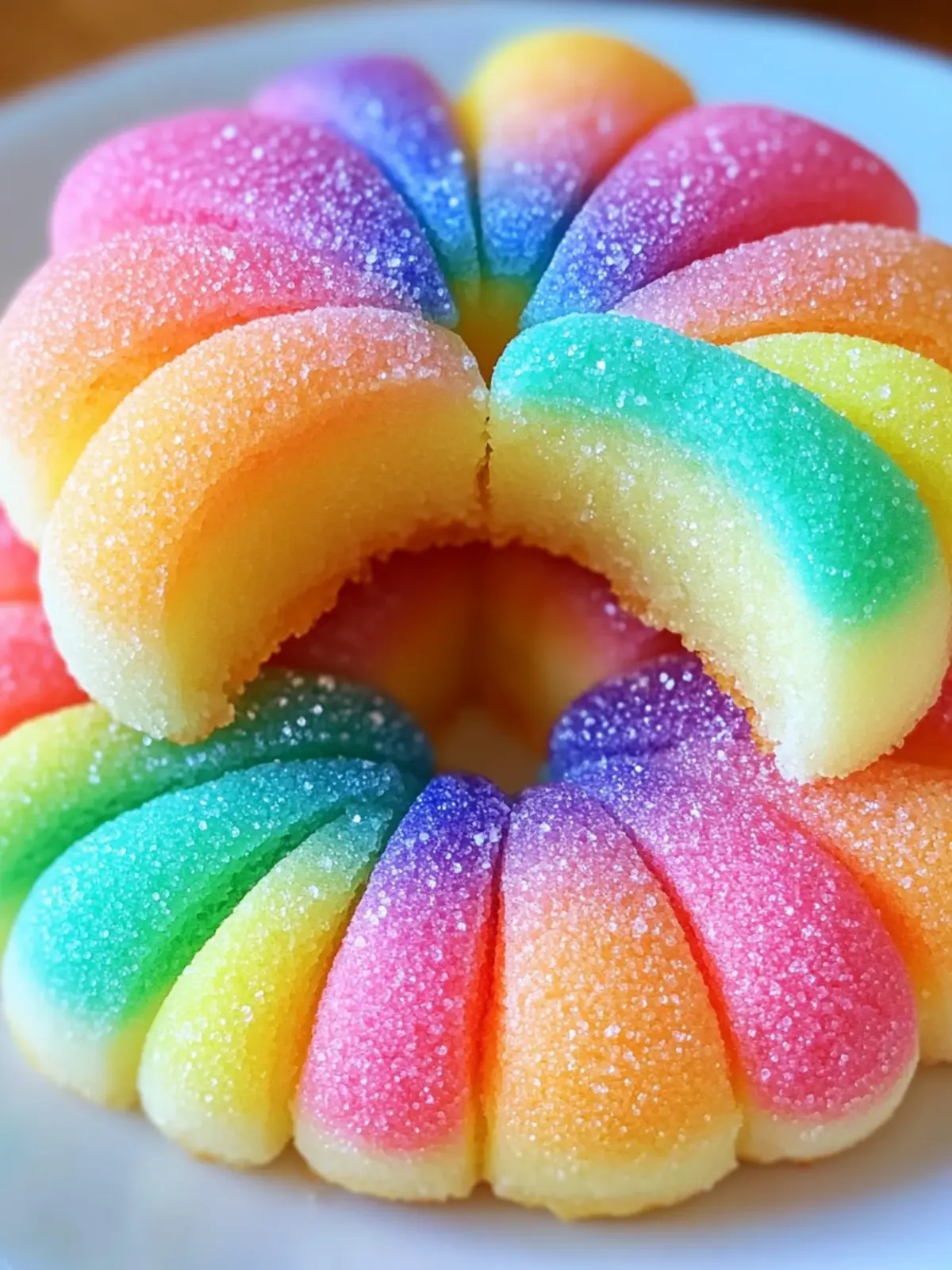 Rainbow Jello Sugar Cookies That Spark Joy in Every Bite 2 Rainbow Jello Sugar Cookies