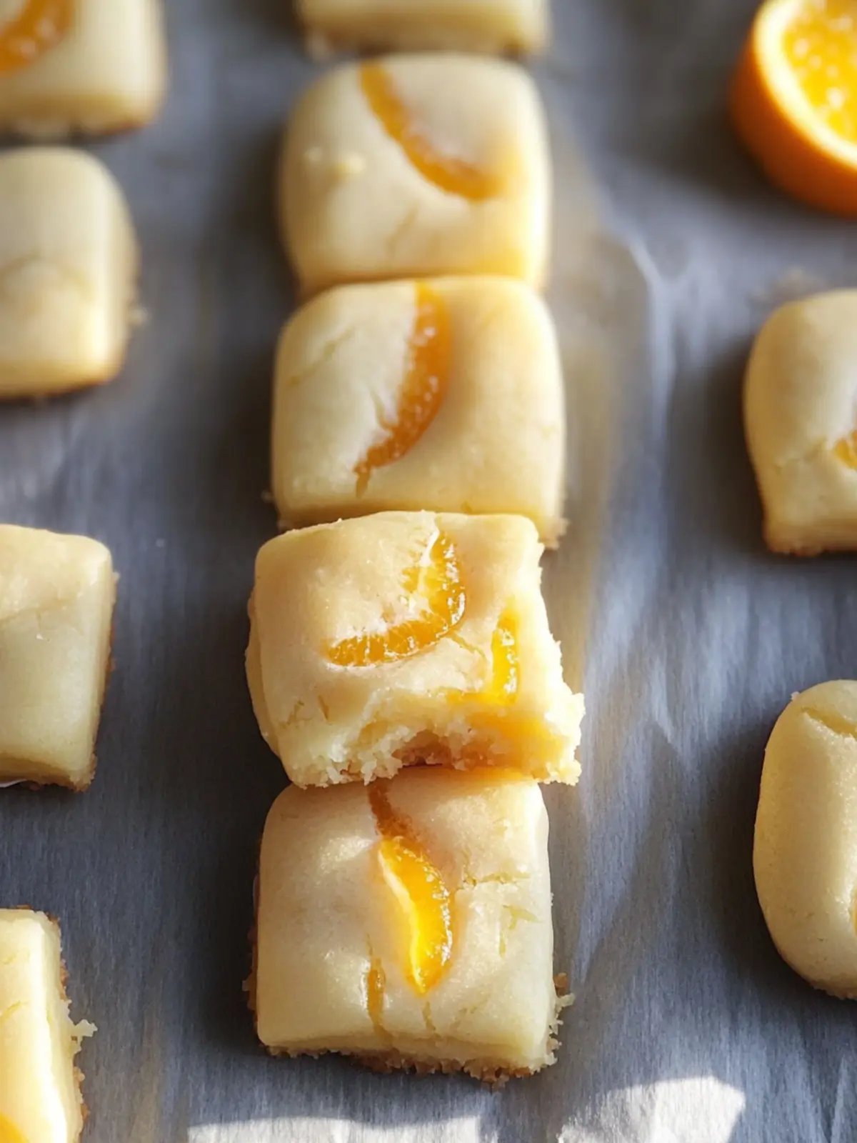 Clementine Meltaway Cookies