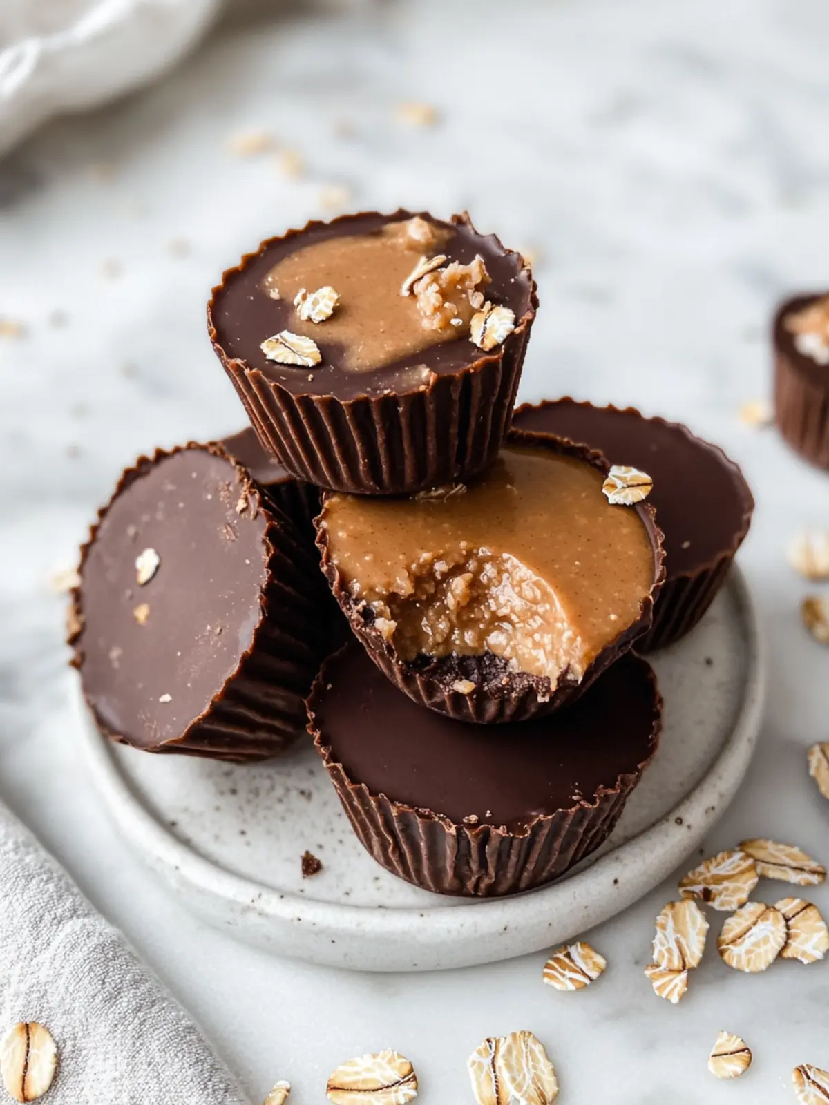 Delicious Peanut Butter Oat Cups You Can Make in Minutes 4 Peanut Butter Oat Cups