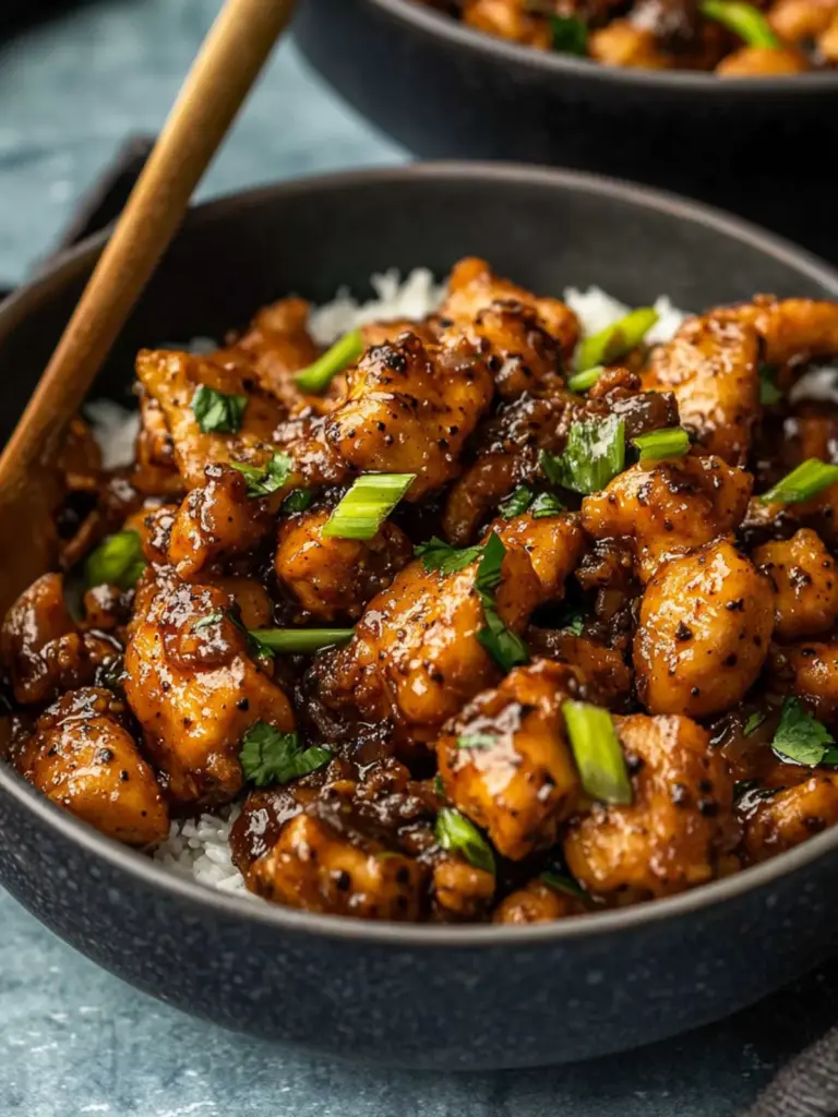 Black Pepper Chicken