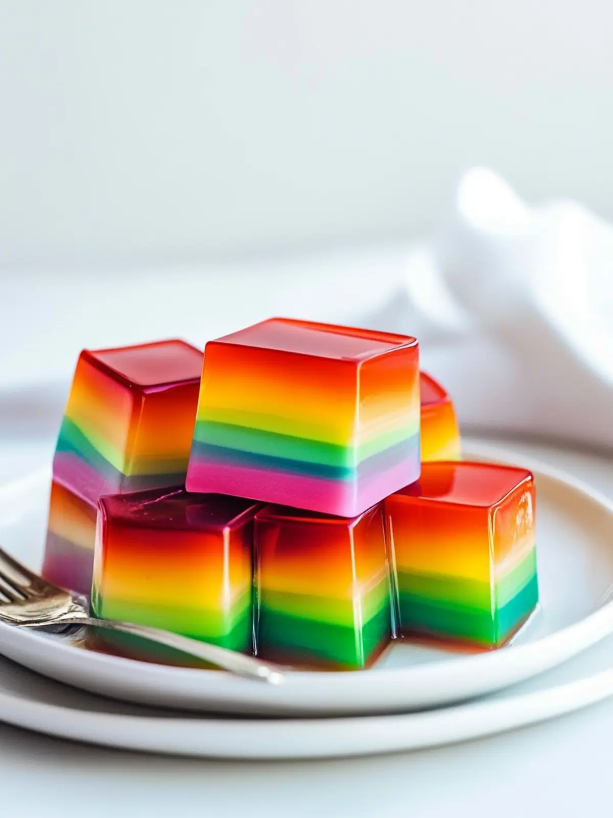 Delicious Layered Rainbow Jello That Will Wow Your Guests 4 Layered Rainbow Jello