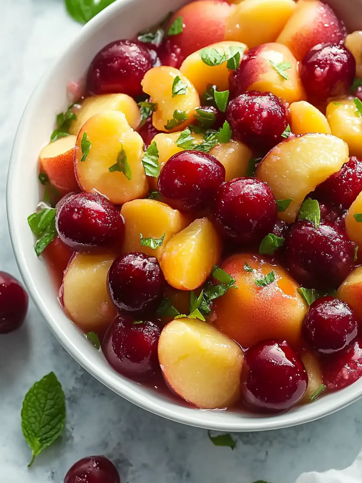 Peach Cherry Salsa: A Fresh Twist for Your Summer Gatherings 2 Peach Cherry Salsa