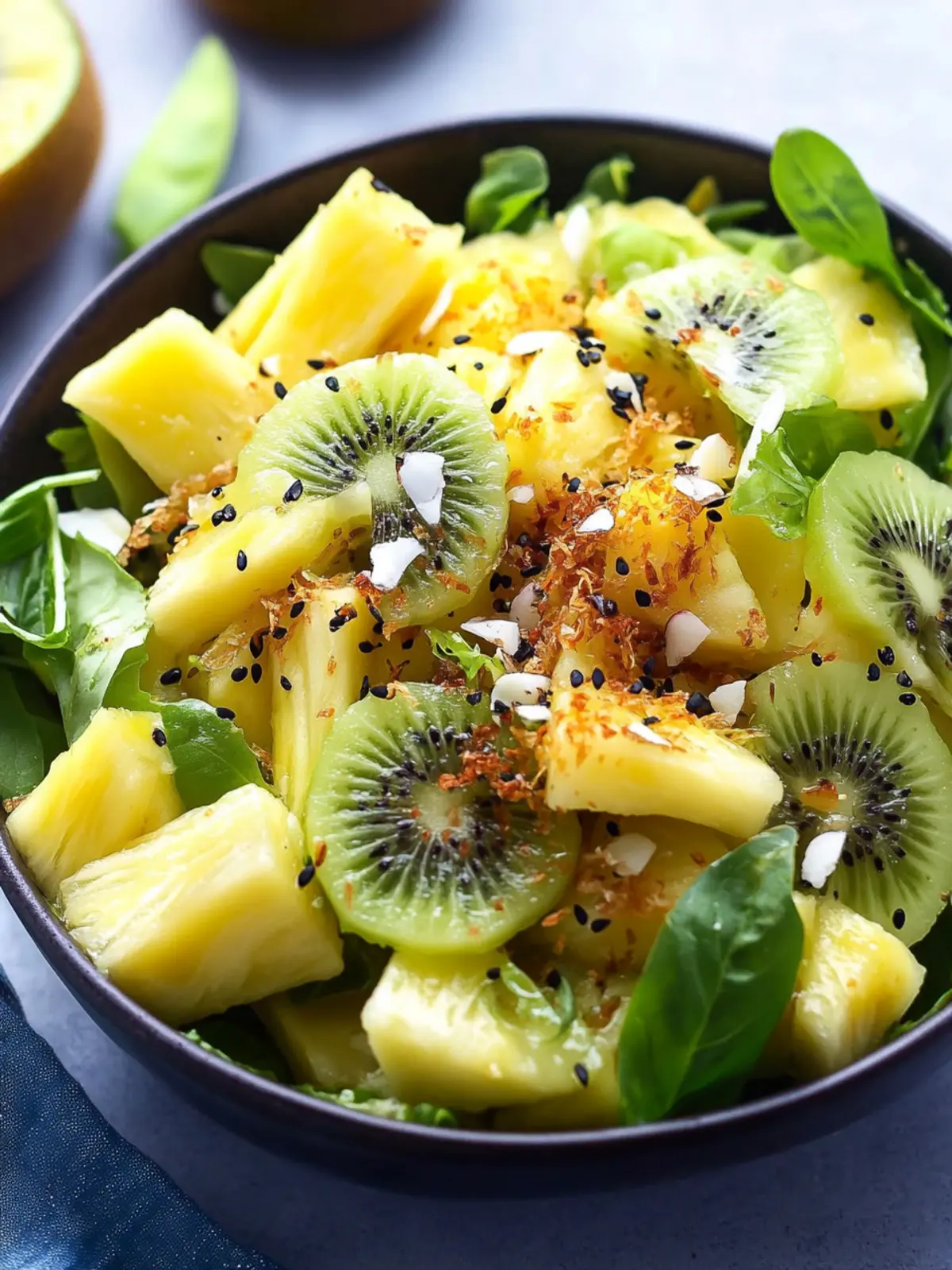 Refreshing Pineapple Kiwi Salad for a Vibrant Summer Bite 4 Pineapple Kiwi Salad