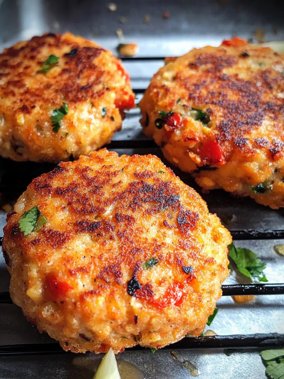 Savory Salmon Patties: Quick, Easy, and Full of Flavor 3 Salmon Patties