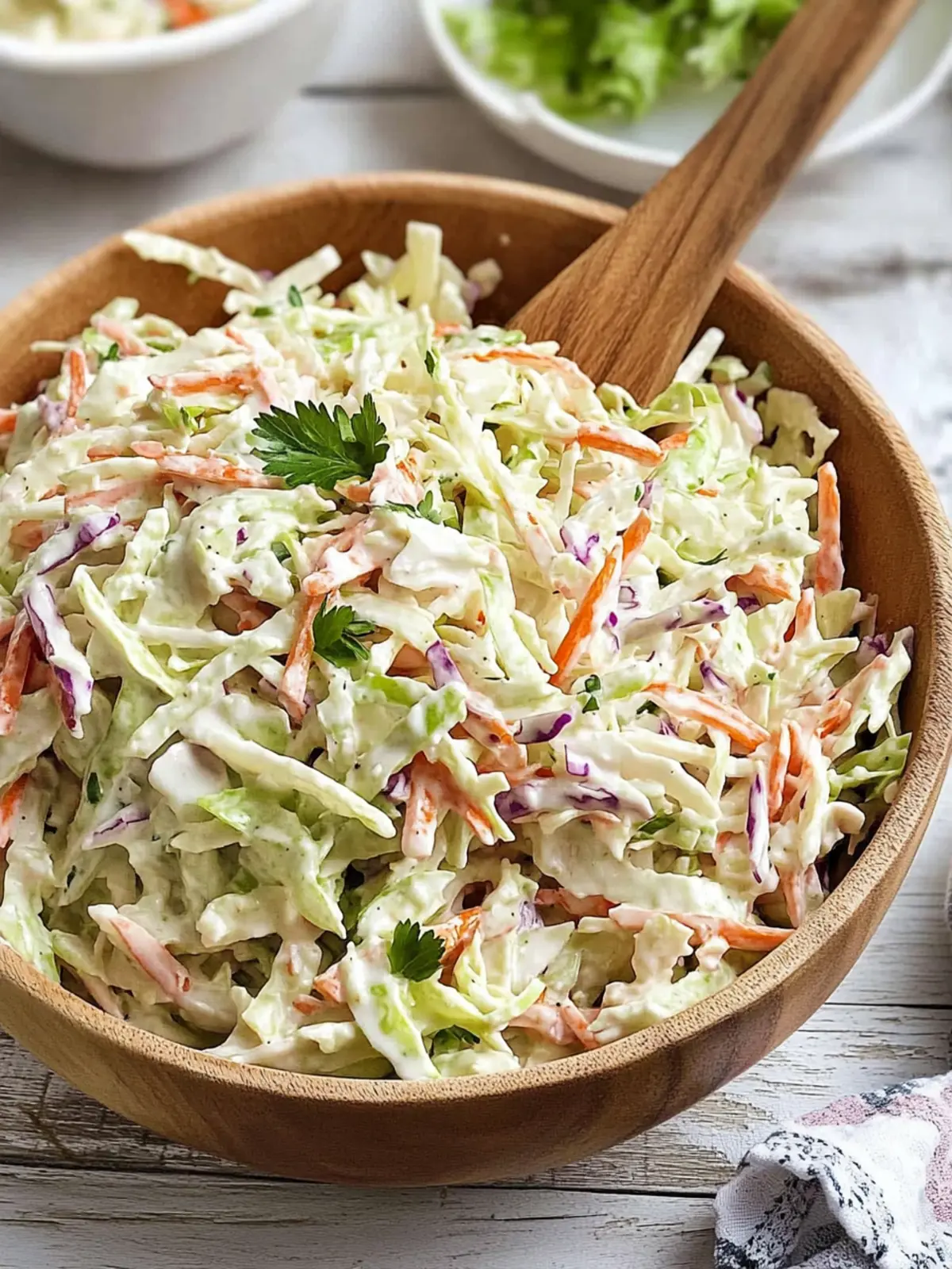 Creamy Coleslaw Recipe That Will Elevate Your Picnic Game 2 Creamy Coleslaw