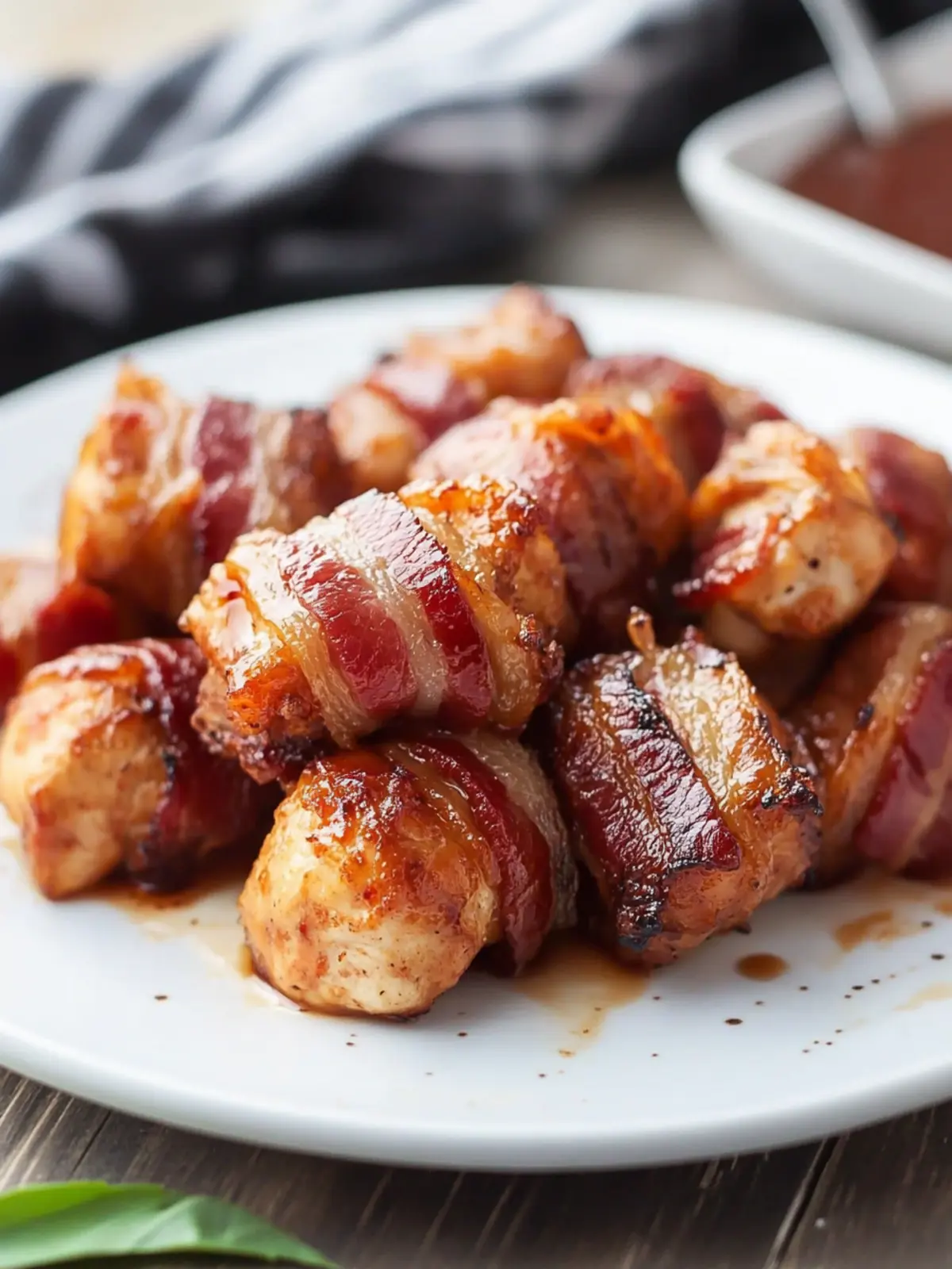 Kickin’ Bacon Wrapped Chicken Bites That Will Wow Your Guests 2 Kickin’ Bacon Wrapped Chicken Bites