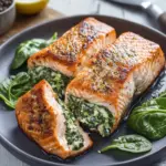 Spinach Stuffed Salmon: A Creamy Delight You’ll Love! 6 Spinach Stuffed Salmon
