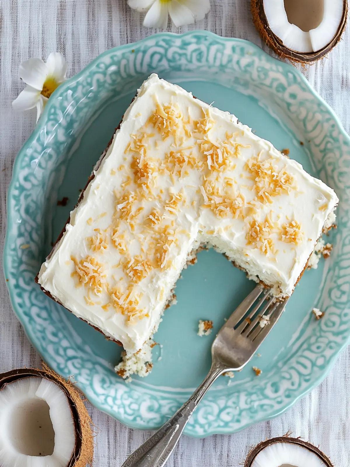 Decadent Coconut Sheet Cake That Will Wow Your Guests 3 Coconut Sheet Cake