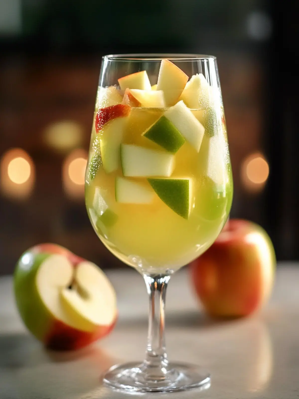Olive Garden Green Apple Sangria