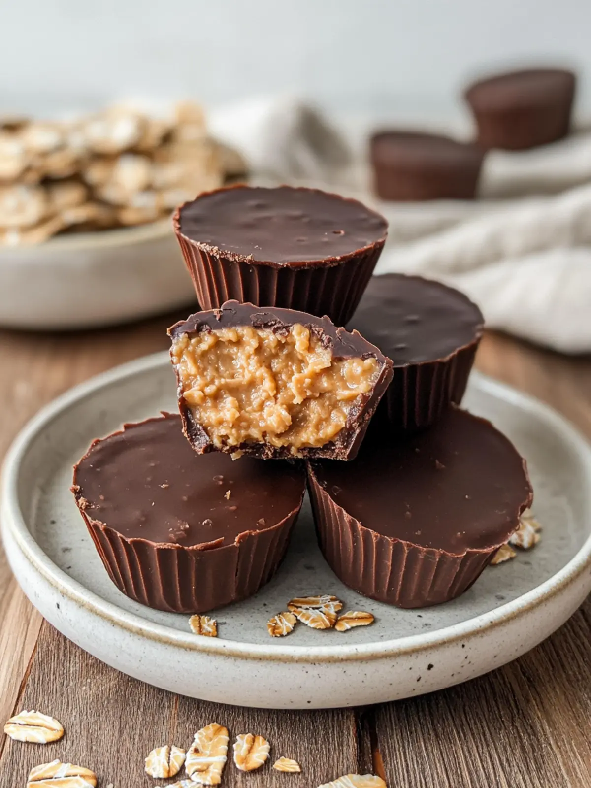 Delicious Peanut Butter Oat Cups You Can Make in Minutes 5 Peanut Butter Oat Cups